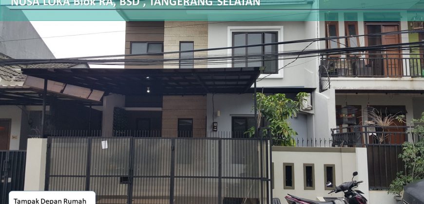 Rumah Siap Huni di BSD Nusa Loka