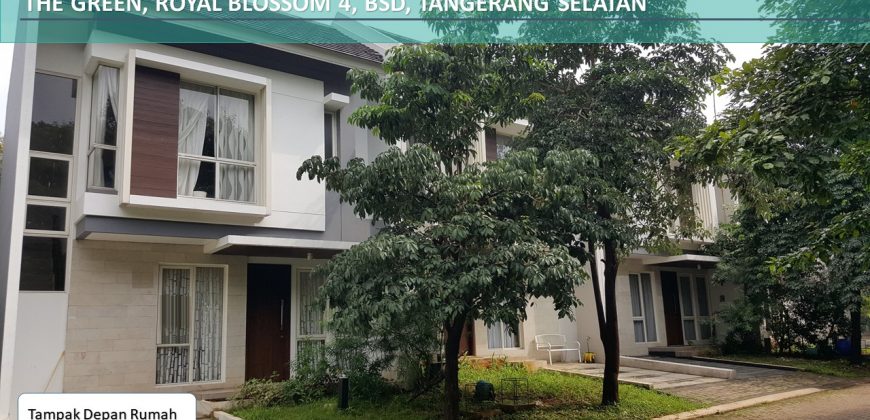 2 Lantai Full Furnished di The Green BSD