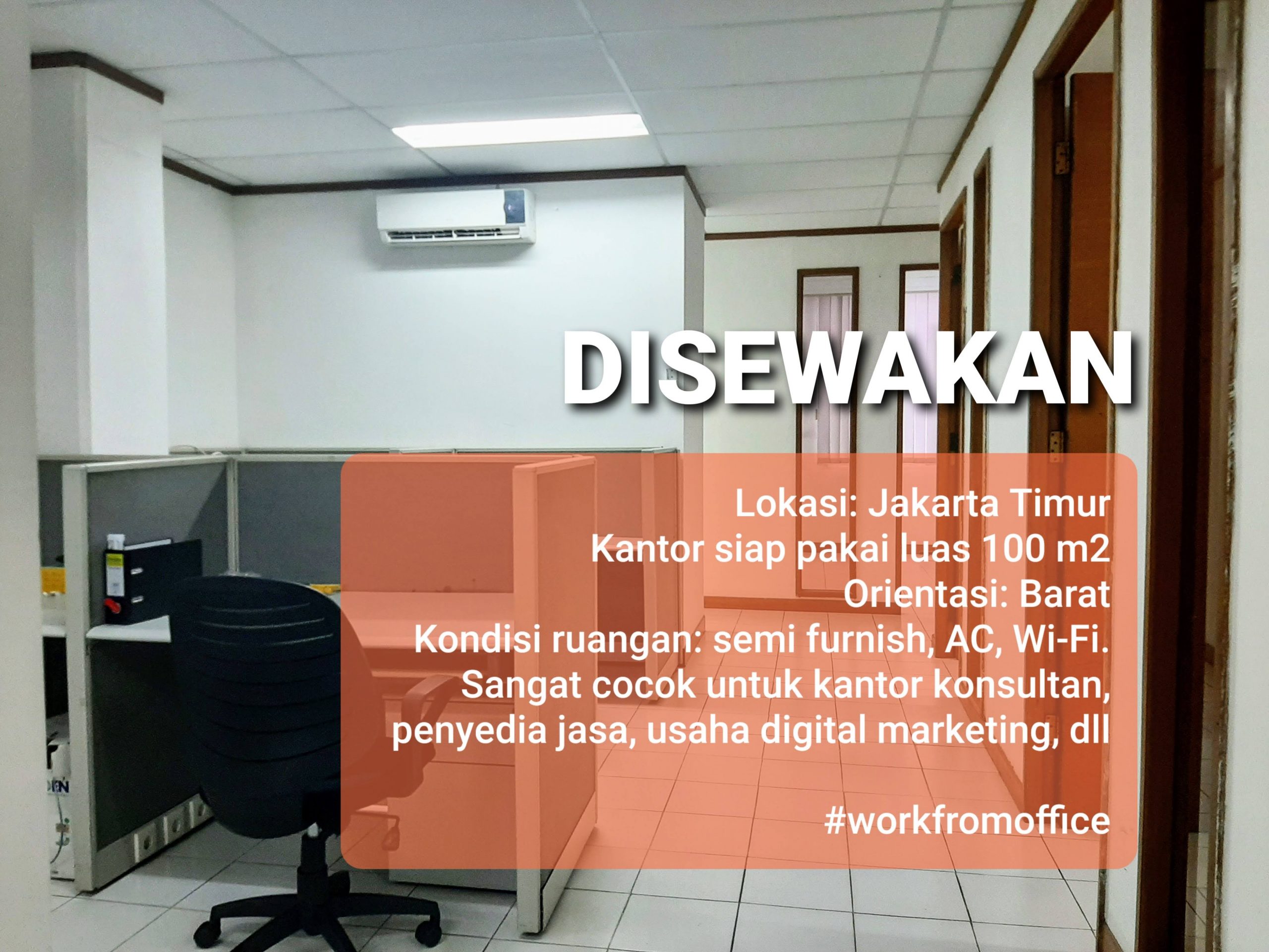 Sewa Kantor Siap Pakai di Jakarta Timur