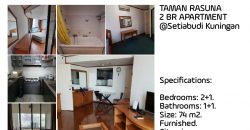 [Ready by Oct’24] Sewa Tahunan Apartemen 2BR Kuningan Jakarta Selatan Taman Rasuna Twr 11