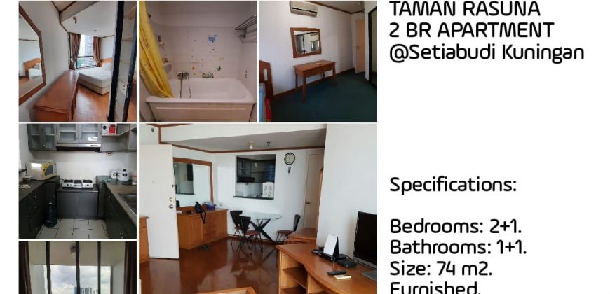 [Ready by Oct’24] Sewa Tahunan Apartemen 2BR Kuningan Jakarta Selatan Taman Rasuna Twr 11