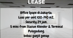 Sewa Termurah Office Space Executive Suite di Jakarta Kondisi Bare