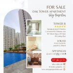 Dijual Apartemen 2 br Oak Tower Sky Garden Apartment Tower B Harga Murah