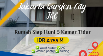 Rumah Siap Huni Bagus Sekali di Komplek Perumahan Jakarta Garden City JGC