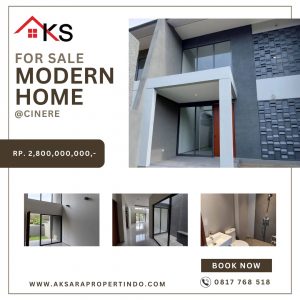 Cinere for sale rumah baru 2 lantai sertifikat SHM